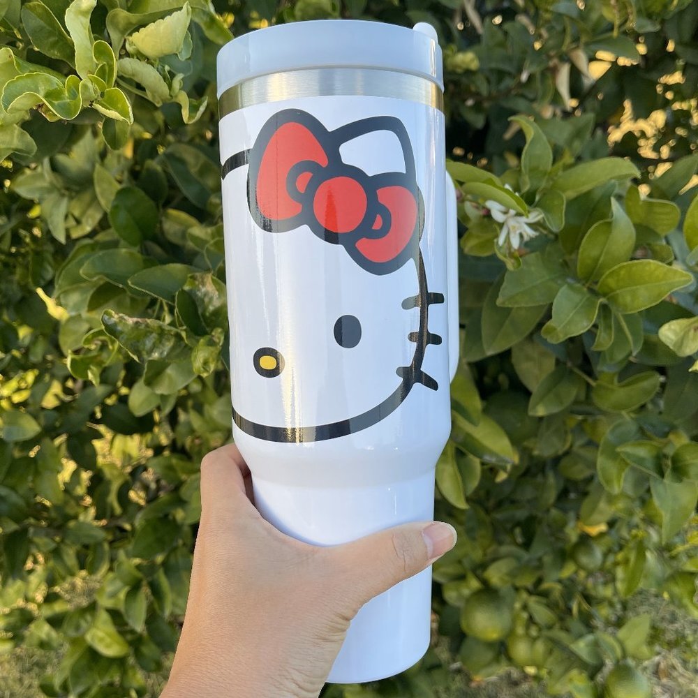 Christmas gift thanksgiving Personalized Sanrio Hello Kitty Tumbler 40oz - Picture 2 of 14
